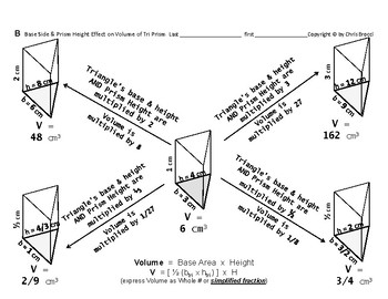 triangular prism volume formula no height