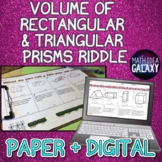 Volume of Prisms Activity (Riddle) with Digital Version