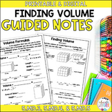 Volume 5.MD.3, 5.MD.4, 5.MD.5 GUIDED NOTES with GOOGLE SLIDES 