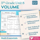 Volume 5th Grade Math Essentials Unit 8
