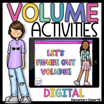 Preview of 5th Grade Volume Activities Bundle 5.MD.3, 5.MD.4, 5.MD.5