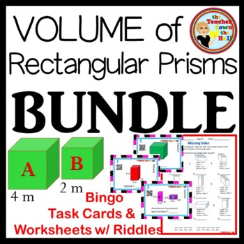 Preview of Volume BUNDLE Bingo Task Cards Worksheets!!
