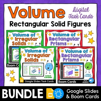 Preview of Volume Boom Cards and Google Slides Bundle (Save 50%)
