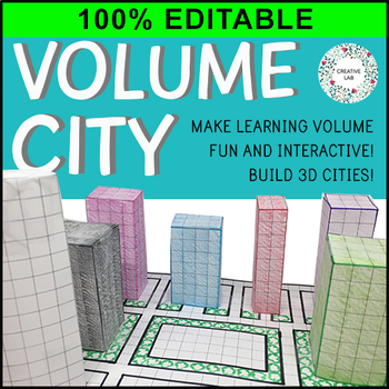 Preview of Volume City - Geometrocity Project - 100% Editable