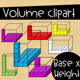 Volume Clip Art Set ~ Bases x Height