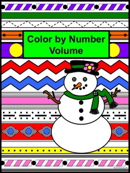 Preview of Volume Color by Number (Distance Learning)