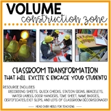 Volume Construction Zone {Classroom Transformation}
