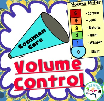 Preview of Volume Control - A class lesson for teaching voice amplitude