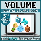 Volume Digital Escape Room 5th Grade Measurement & Data Standards