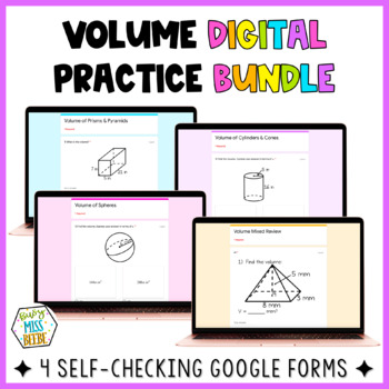 Preview of Volume Digital Practice Bundle