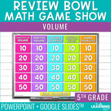 Volume Game Show | 5th Grade Math Review Test Prep Activity