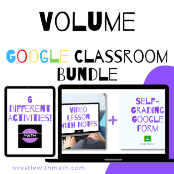 Preview of Volume Google Form Bundle – Perfect for Google Classroom!