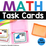 Volume Math Task Cards for 5th Grade
