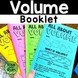 Volume Practice Booklet Guided Reference Notes with Cylind