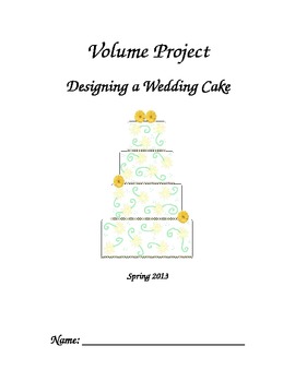 Preview of Volume Project- Wedding Cake Design