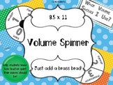 Voice Volume Spinner