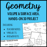 Volume & Surface Area 3D Project