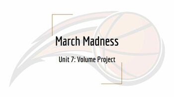 Preview of Volume/Surface Area March Madness