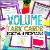 Volume Task Cards | Digital and Printable