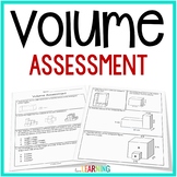 Volume Test: 5th Grade Common Core Aligned