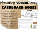 Volume Using Cardboard Boxes