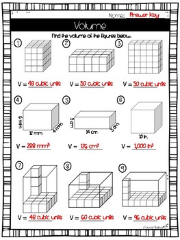 volume worksheet test 5th grade 5 md c by monica abarca tpt