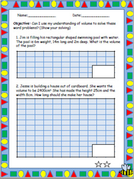 volume worksheets and poster by emmabee89 teachers pay teachers