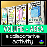 Volume, Surface Area and Irregular Shapes Math Pennant Activity