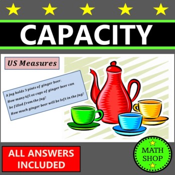 Preview of Volume and Capacity Measuring Capacity Liquid Volume