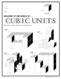 Volume and Cubic Units Sampler (Common Core Standards)