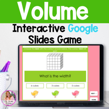 Preview of Volume and Measurement Game on Google Slides