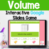 Volume and Measurement Game on Google Slides