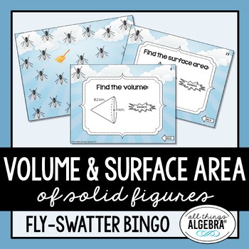Preview of Volume and Surface Area | Bingo Game