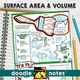 Volume and Surface Area Doodle Notes
