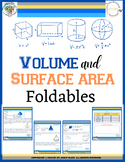 Volume and Surface Area Foldables