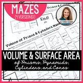 Volume and Surface Area (for HS Geometry) | Mazes