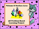 Volume and Surface Area Project Based Learning 3D Project