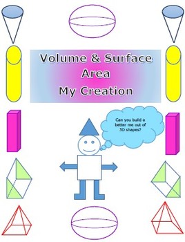 Preview of Volume and Surface Area Project