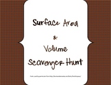 Volume and Surface Area Scavenger Hunt