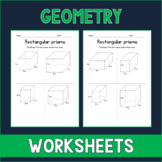 Volume and Surface Area of Rectangular Prisms - Geometry W