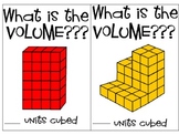 Volume (counting cubes) task cards