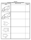 Volume of 3D figures