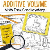 Volume of Composite Figures Math Task Card Mystery - Addit