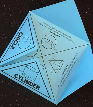 Preview of Volume of Cylinders, Cones, and Spheres Foldable Activity - Fully Editable