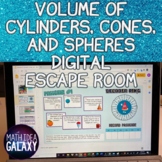Volume of Cylinders, Cones, and Spheres Digital Activity