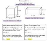 Volume of Prisms Notes and Examples