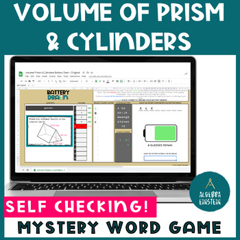 Preview of Volume of Prisms and Cylinders Digital Activity