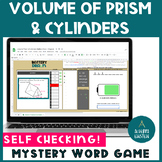 Volume of Prisms and Cylinders Digital Activity