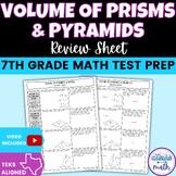 Volume of Prisms and Pyramids of Circles 7th Grade Math Te