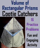 Volume of Rectangular Prisms Activity: Geometry Unit Cooti